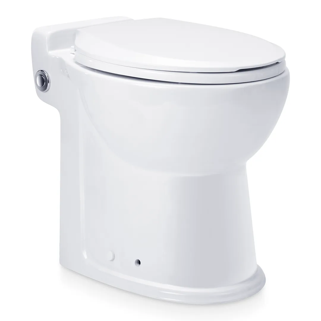 Aquamatix Compact – Kompakt-WC mit integrierter Hebeanlage ohne Spülkasten, 600 W