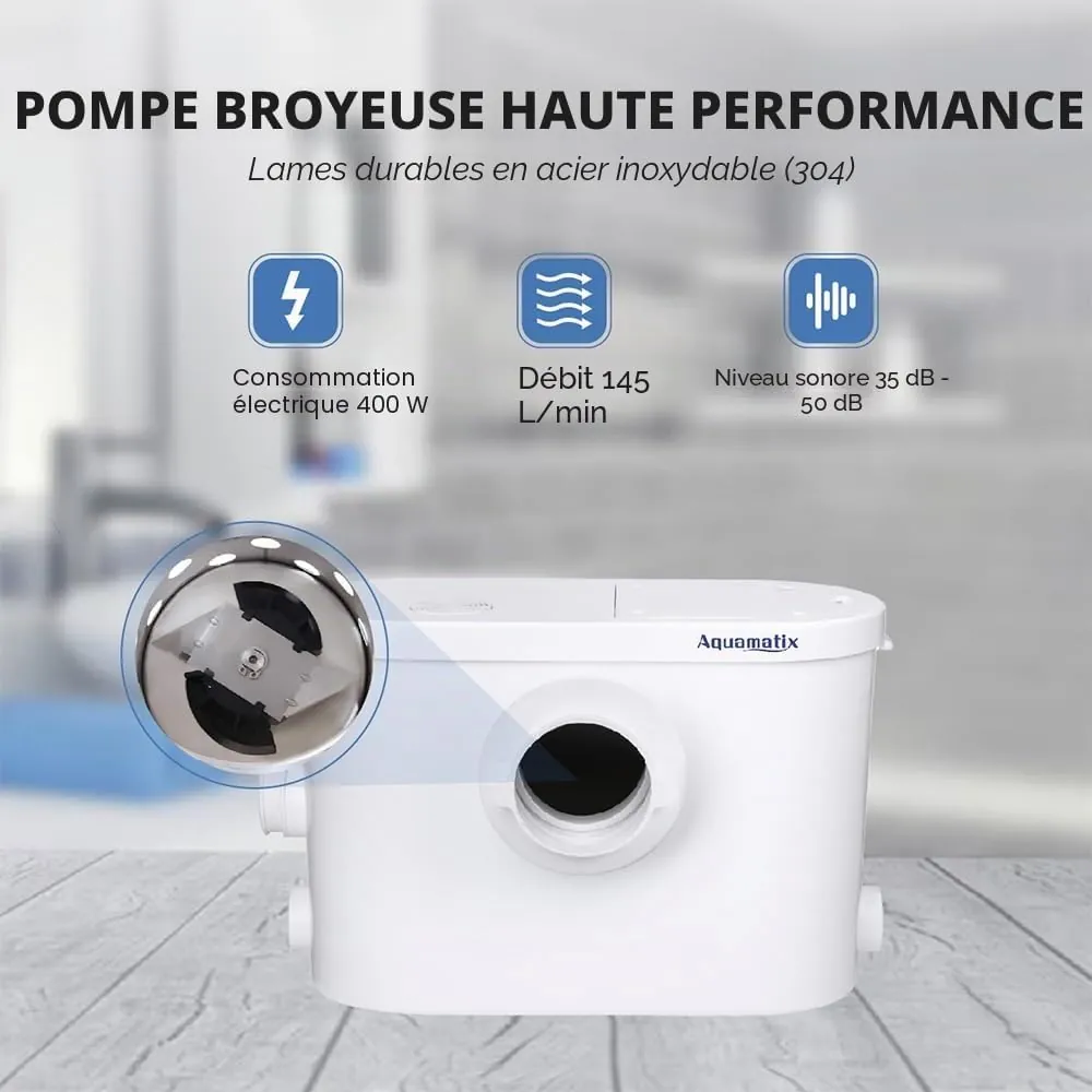Aquamatix Silencio 3 – WC