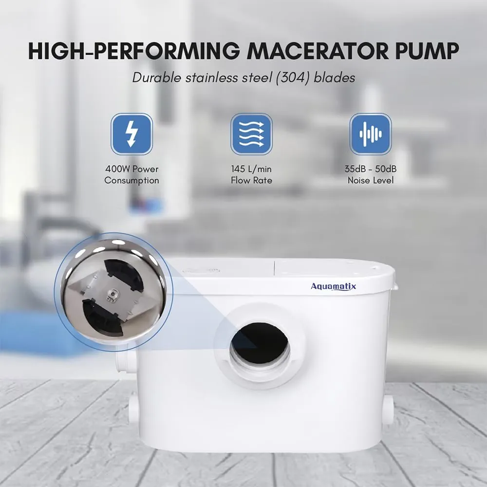 Aquamatix Silencio 3 – Toilet