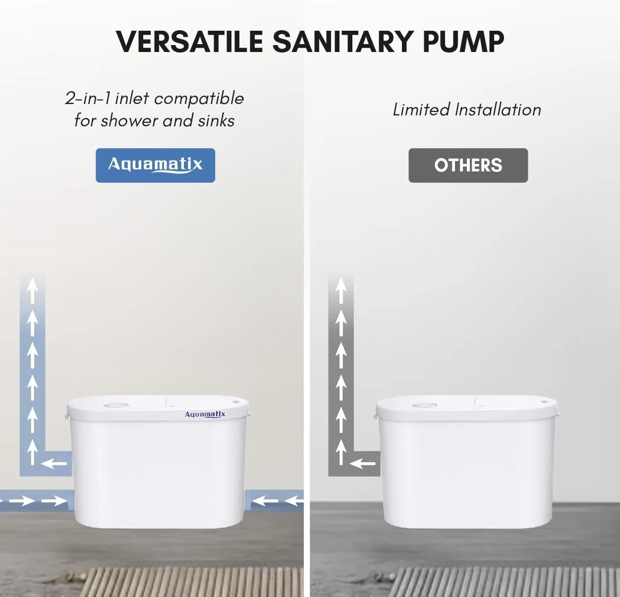 Aquamatix Silencio 2 – Bathtub