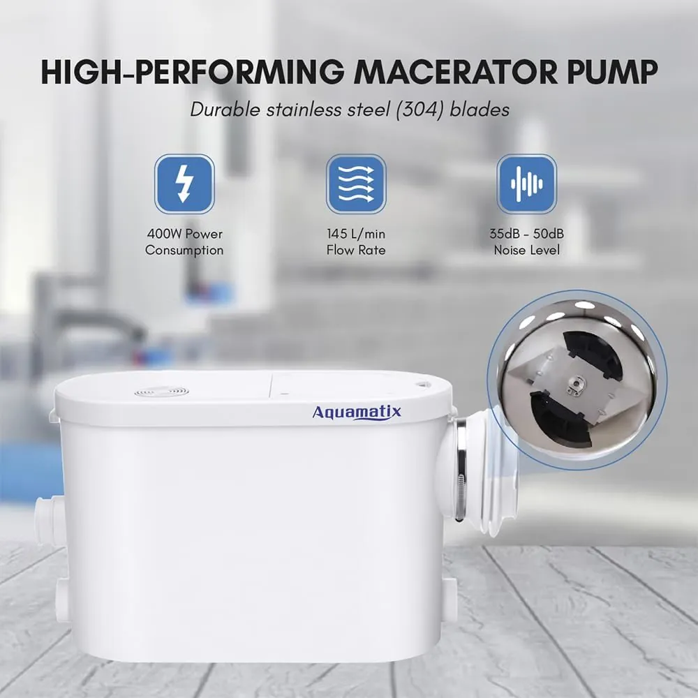 Aquamatix Silencio S – Wall-hung WC