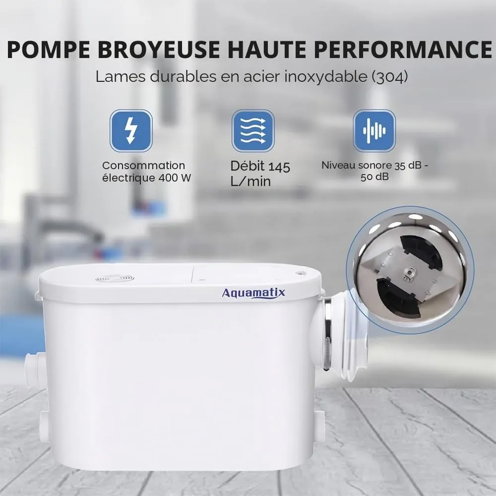 Aquamatix Silencio S – WC suspendu