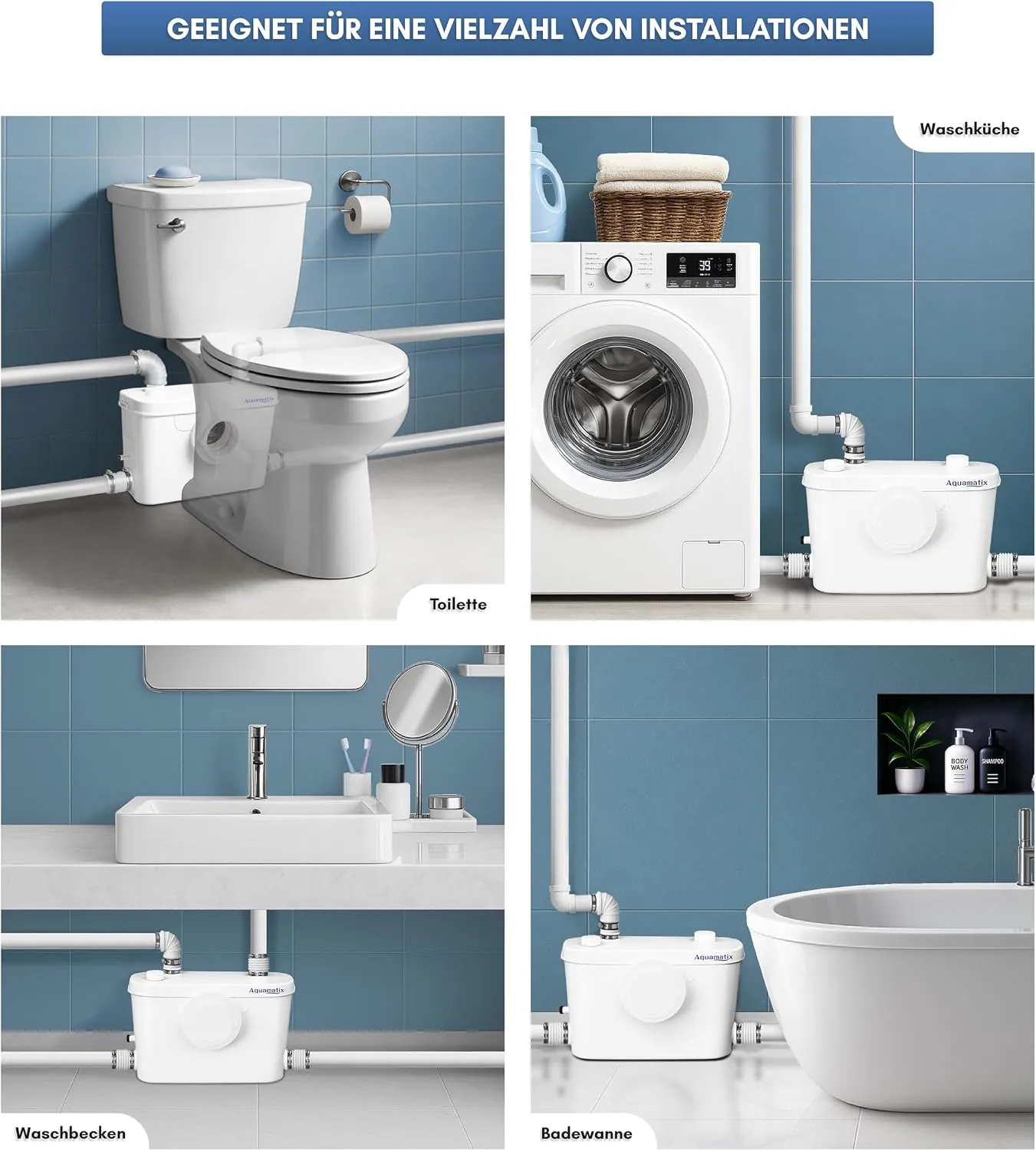 Aquamatix H400L – Dusche