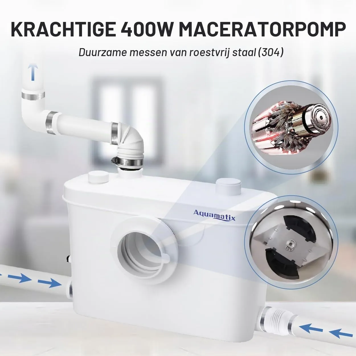 Aquamatix H400L – Toilet