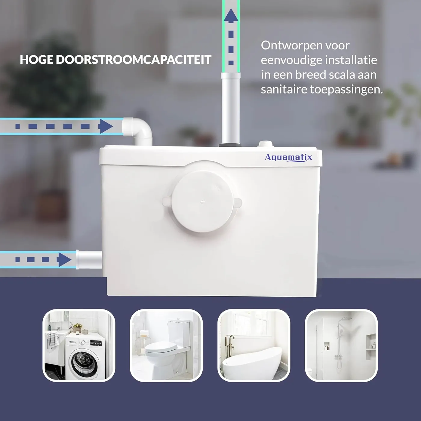 Aquamatix S600 – Wastafel