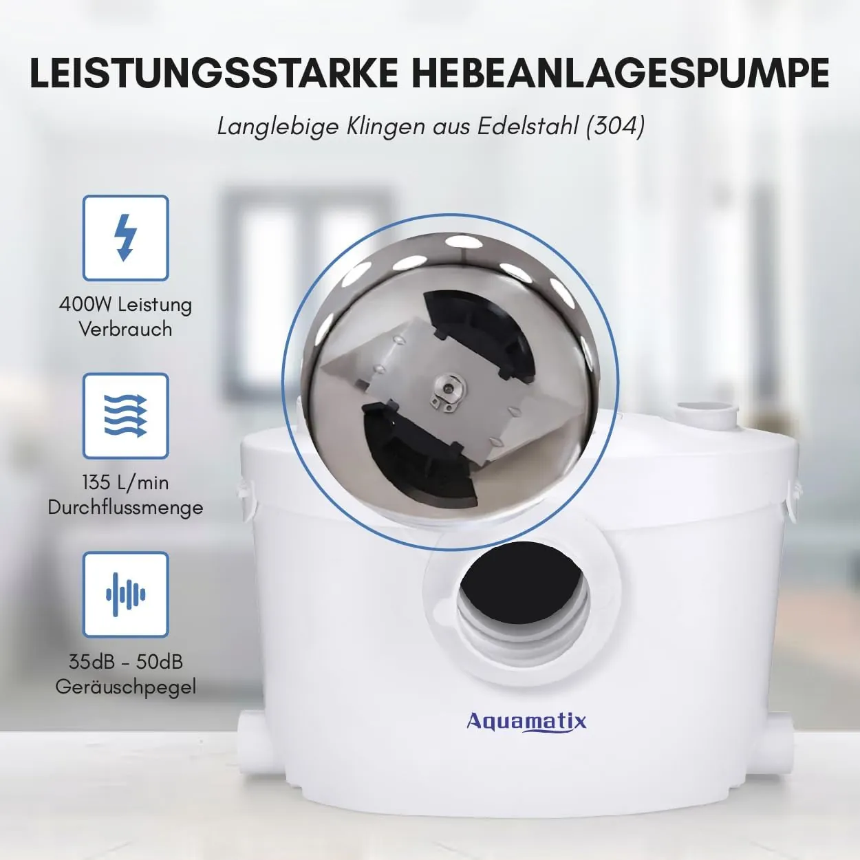 Aquamatix S400P – WC
